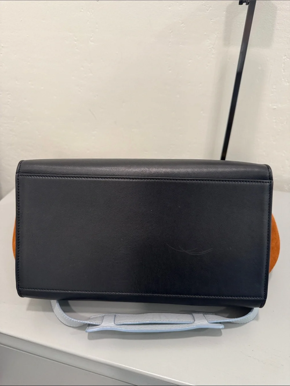 Celine Tricolor Trapeze with Gold Hardware